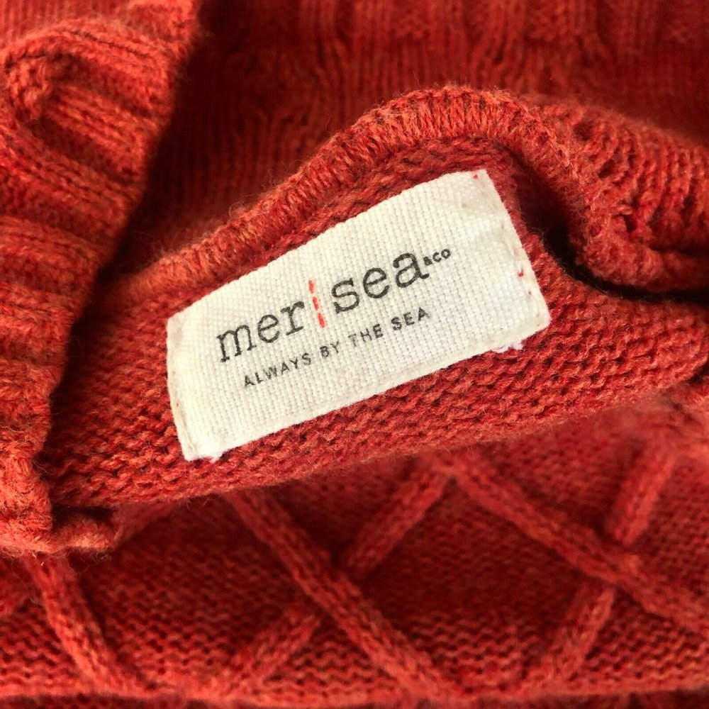 Mer Sea Libson Traveler Sweater Lattice Front OSFM - Picture 11 of 12